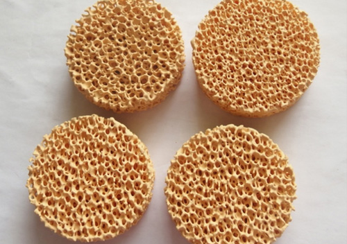 氧化鋯質(zhì)泡沫陶瓷過(guò)濾器